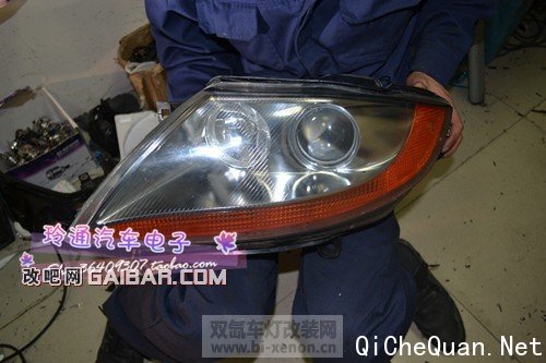 DSC_0066_副本.jpg 上海玲通改灯 宝马Z4大灯升级Q5双光透镜 4圈 蓝天使眼 中国汽车照明门户网站——双氙车灯改装论坛，领先的汽车灯光升级门户，HID氙气灯改灯网