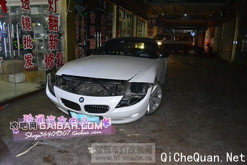 DSC_0064_副本.jpg 上海玲通改灯 宝马Z4大灯升级Q5双光透镜 4圈 蓝天使眼 中国汽车照明门户网站——双氙车灯改装论坛，领先的汽车灯光升级门户，HID氙气灯改灯网