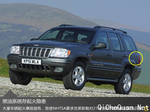克莱斯勒将召回270万辆Jeep 国内调查中