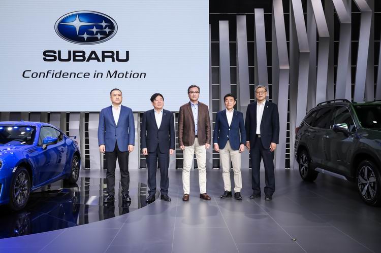 新款SUBARU BRZ发布,斯巴鲁超强阵容闪耀上海车展