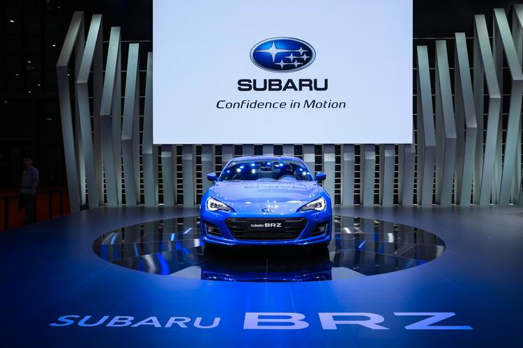 新款SUBARU BRZ发布,斯巴鲁超强阵容闪耀上海车展
